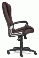 Компьютерное кресло Барон / BARON кож/зам, коричневый/коричневый перфорированный, 36-36/36-36/06