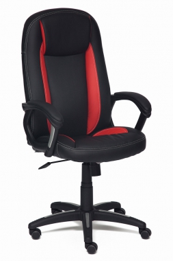 Компьютерное кресло BRINDISI черный/красный/черный перф