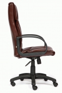 Компьютерное кресло Давос / DAVOS кож/зам, коричневый 2 TONE