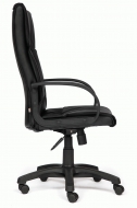 Компьютерное кресло Давос / DAVOS кож/зам, черный, 36-6