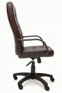 Компьютерное кресло Дэвон / DEVON кож/зам, коричневый/коричневый перфорированный, 36-36/36-36/06 СНЯТ!!!