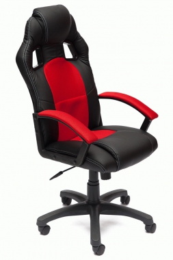 Компьютерное кресло DRIVER черный/красный