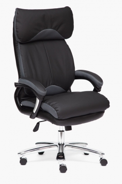 Компьютерное кресло GRAND черный/серый