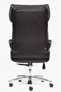 Компьютерное кресло Гранд / GRAND кожа натур./кож. зам/ткань, черный/серый, 36-6/12