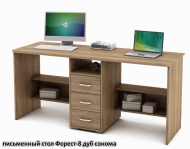Письменный стол Форест-8 для двоих с ящиками