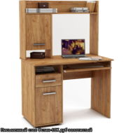 Письменный стол Остин-10К однотумбовый с надстройкой