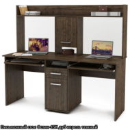 Письменный стол Остин-15К для двоих с надстройкой