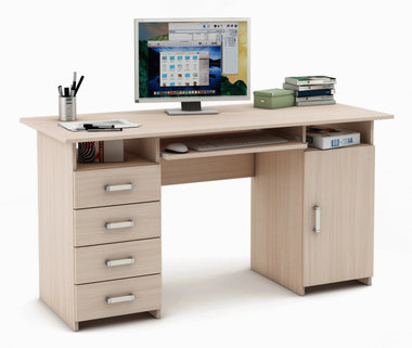 Письменный стол Лайт-8К двухтумбовый